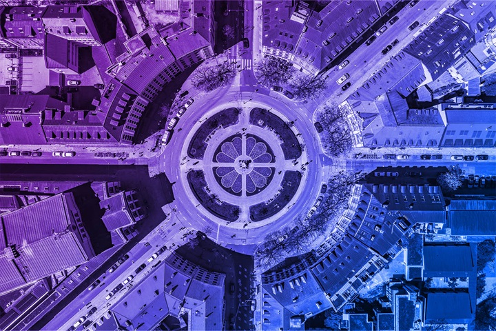 Image of a square in Berlin