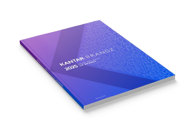 Kantar BrandZ UK 2025 3D Report Cover