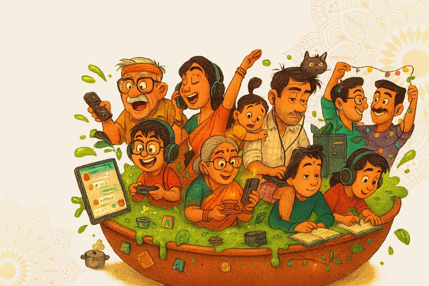 The Urban Indian Family