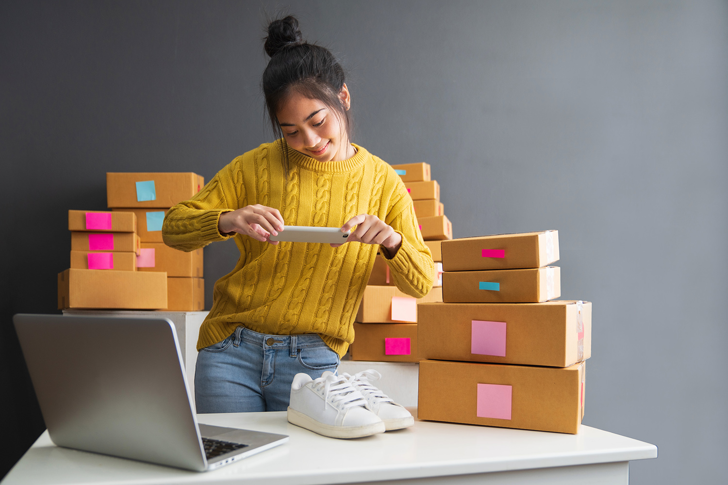 la seconde main en textile