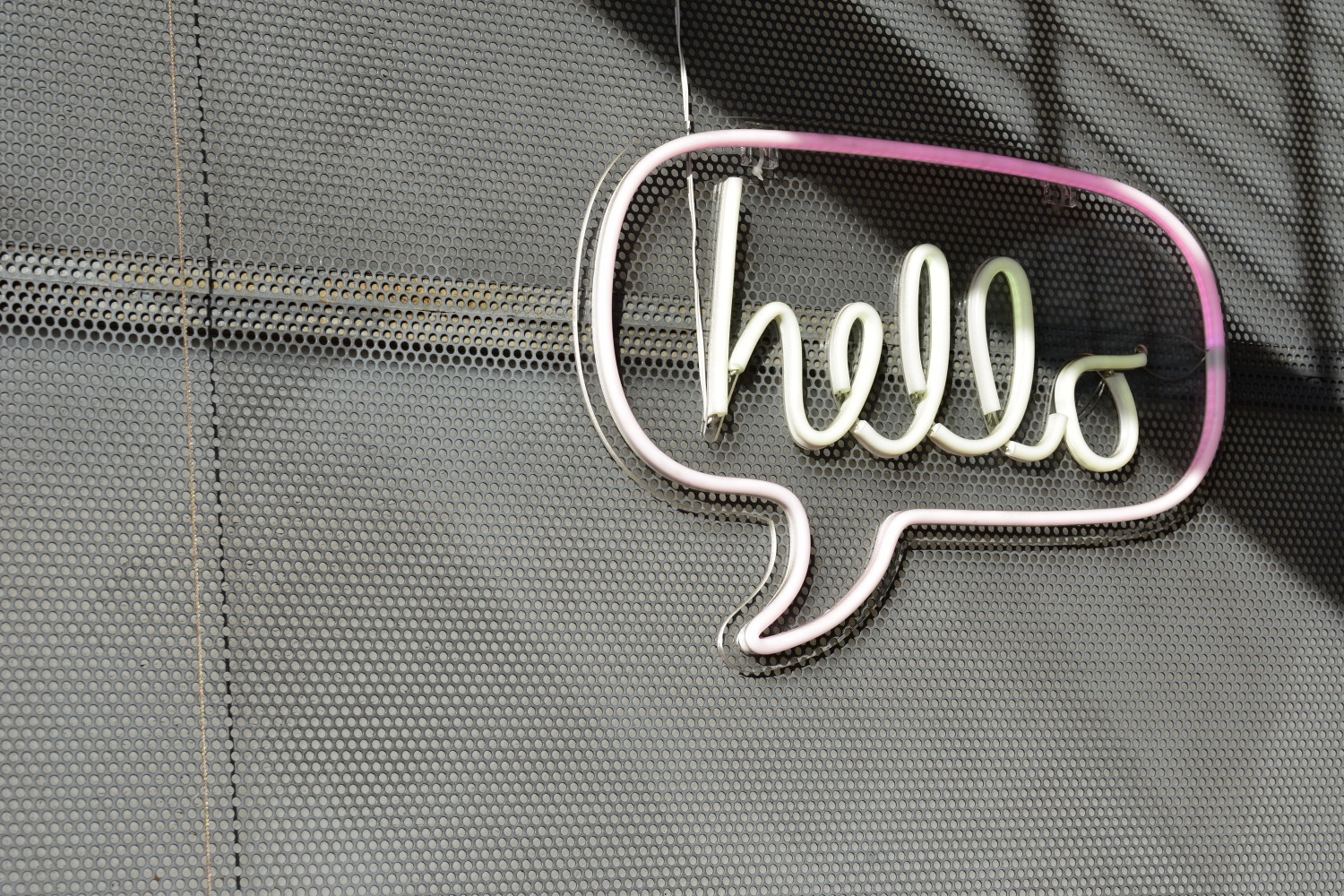 hello sign