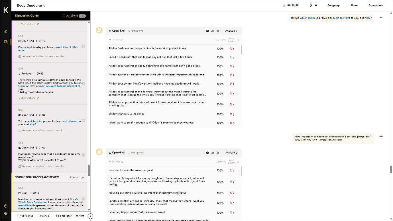Dashboard - Kantar Live