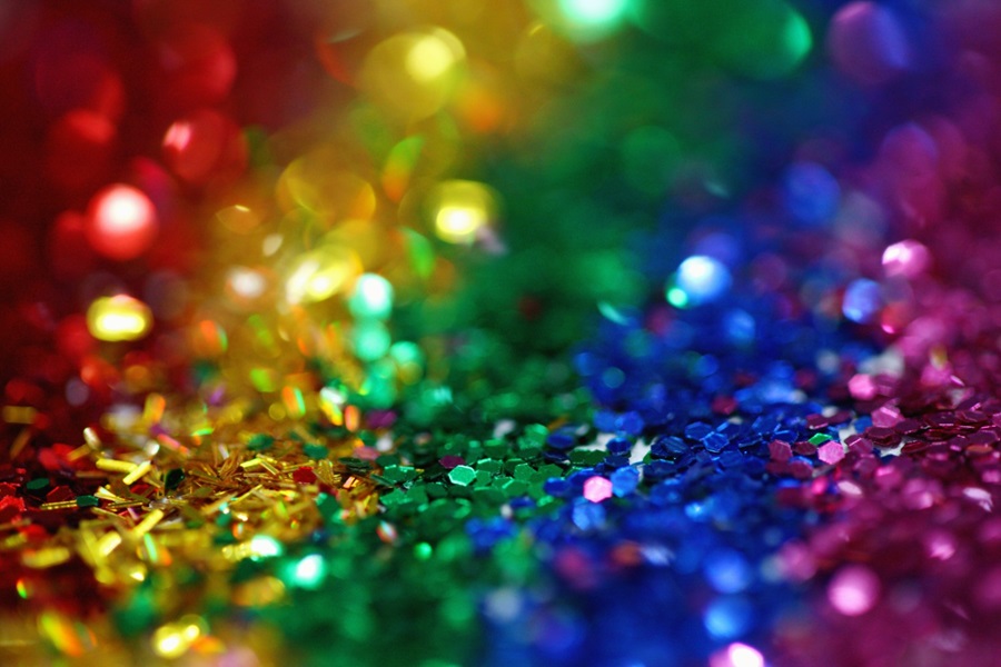 rainbow sparkle diversity